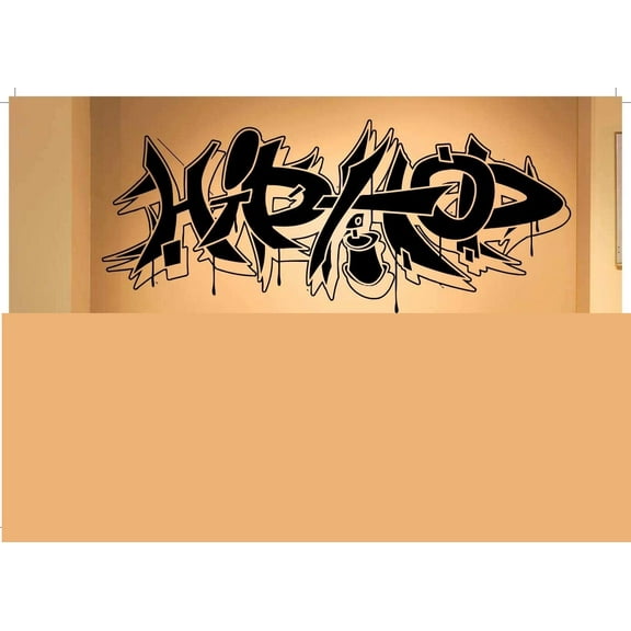 Wall Room Decor Art Vinyl Sticker Mural Decal Hip-Hop Graffiti Sign Large