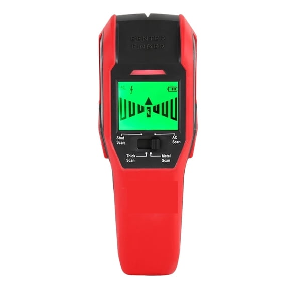 Wall Scanner Detector Metal Stud Finder AC Voltage Live Wire Wood Detect Copper With Buzzer Indication ,Easy to Operate