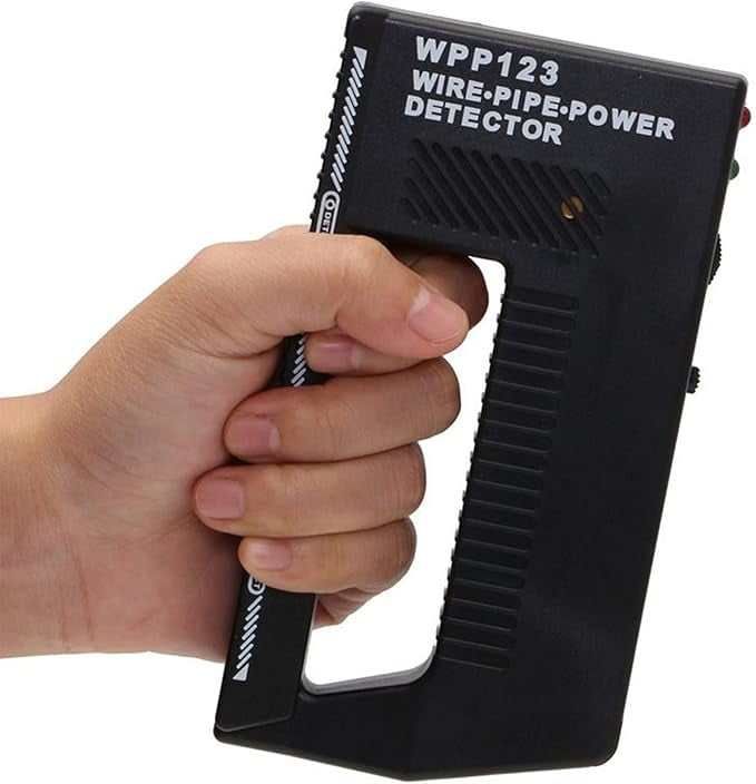 Wall Scanner Metal , High Sensitivity Adjustable Alert Pipe Power,Wall Stud Finder for Adults, Multifunction Wall Scanner AC Wire Wpp 123