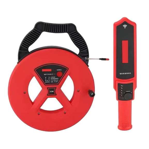 Wall Scanner Pipeline Blockage Detector Wall PVC Iron Pipe Diagnostic Tool Sewer Water Plumbing Blocking Detect Meter