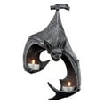 thumbnail image 1 of Wall Sconce Candle Holder, Bat Wall Tealight Holder, Rustic Medieval Wall Decor Sculpture Hanging Decor, Halloween Candleholder for Living Room, Bathroom, 1 of 10
