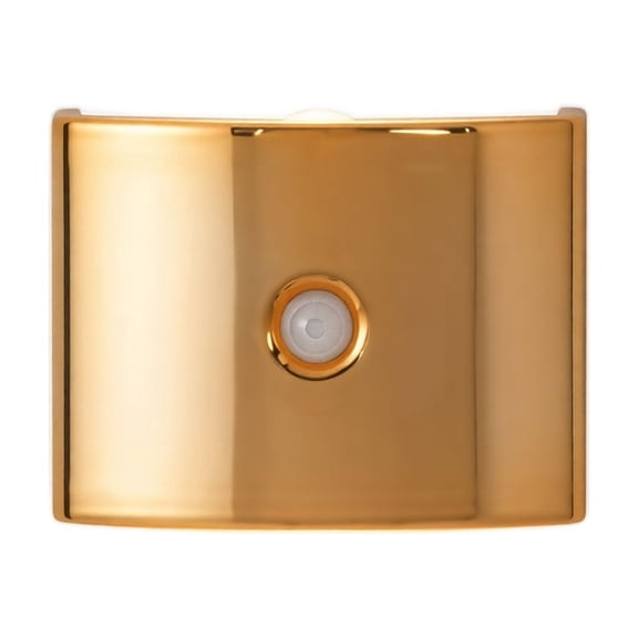 Wall Sconce Light, Gold Magnetic Rechargeable Motion Sensor, 1 Pack with USB Charging Cable, Cordless Battery Powered Wireless Night Light for Hallway Bedroom Staircase Cabinet