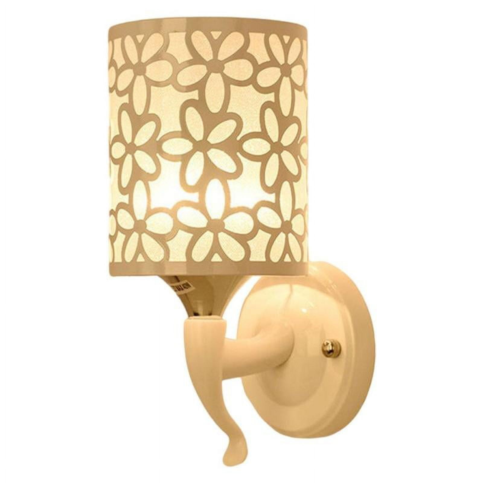 Wall Sconce Lighting Fixture with Creative Flower Design Shade