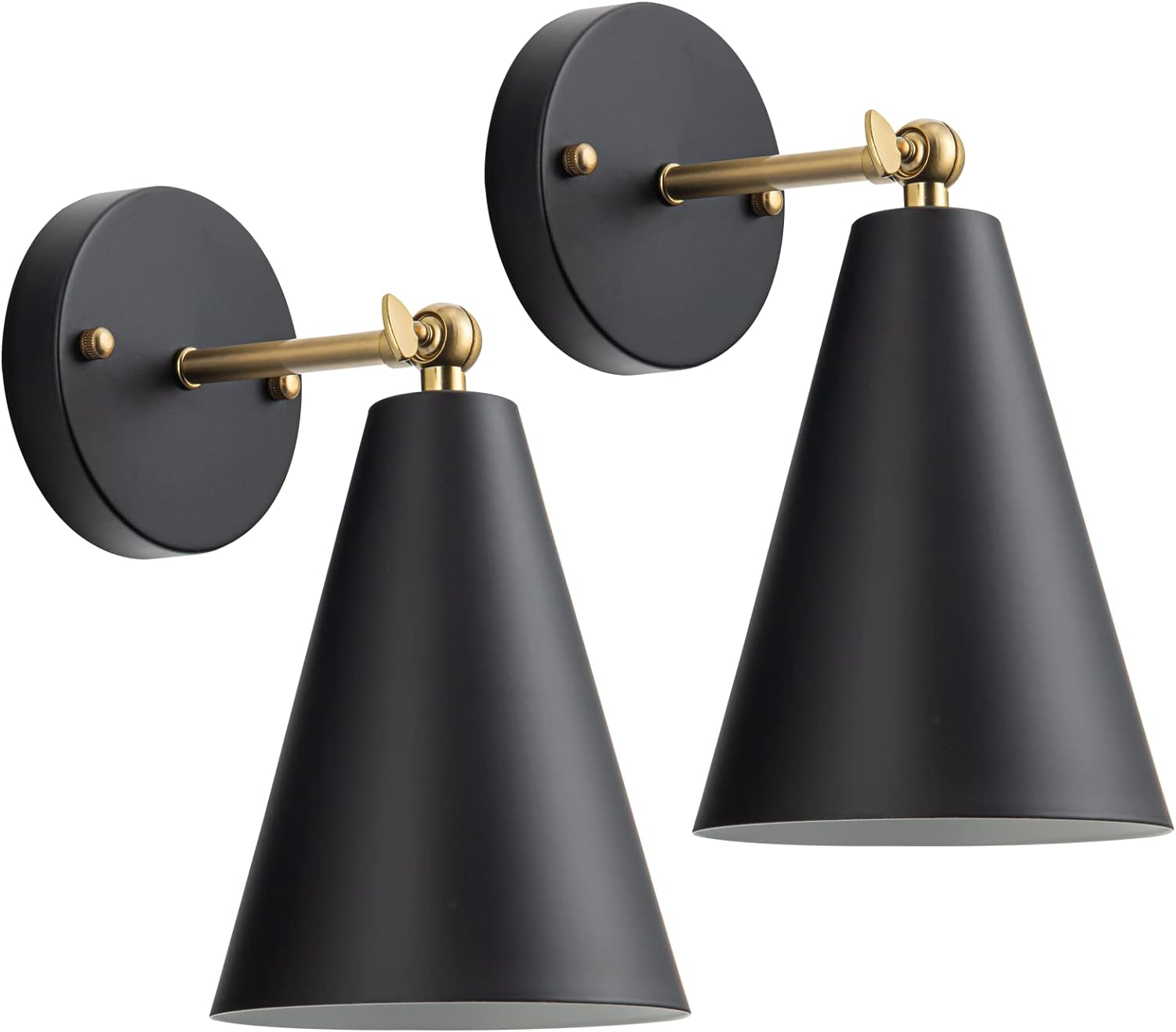 Wall Sconces Battery Operated Wall Lights, No Wiring Required for