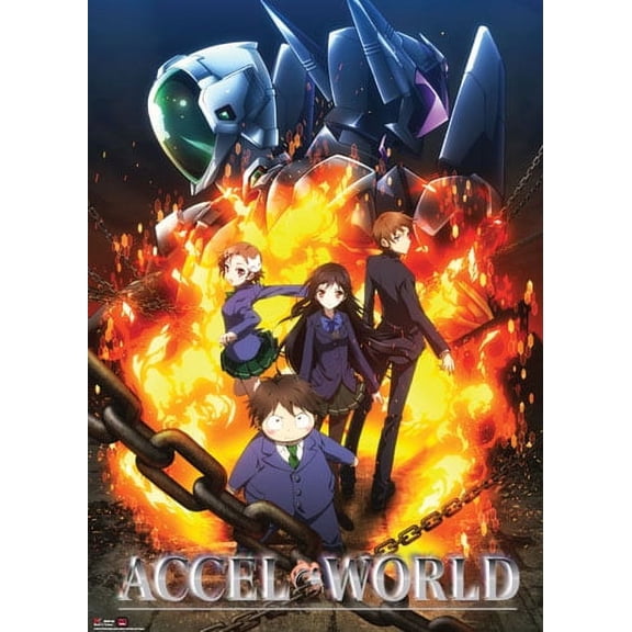 Wall Scroll - Accel World - New Key Art Anime Art Licensed ge60129