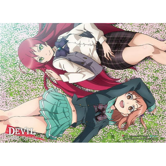 Wall Scroll - Devil is a Part-Timer - New Emi & Chiho Anime Art ge60945