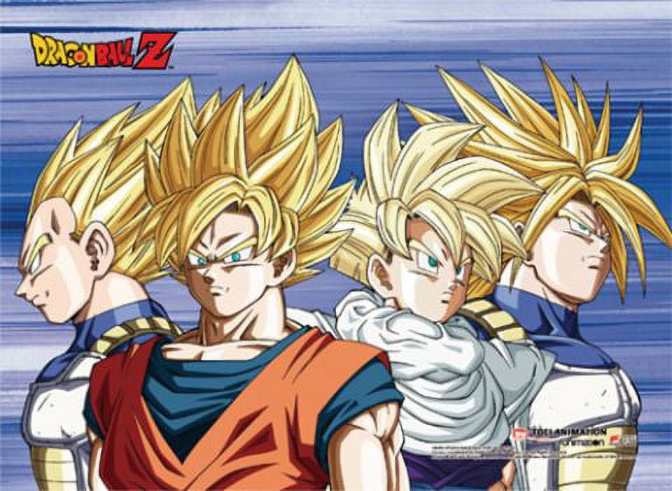 Dragon Ball Z - Saiyans Wall Poster, 22.375 x 34 