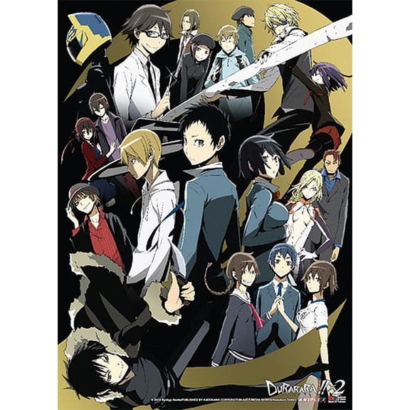 Wall Scroll - Durarara!! X2 - New Key Art Toys Licensed ge86393