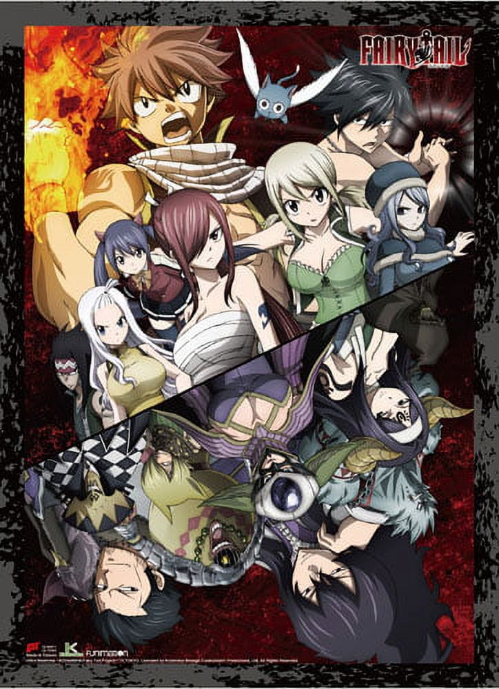 Wall Scroll - Fairy Tail - Fairy Tail Vs. Tartaros Wall Art
