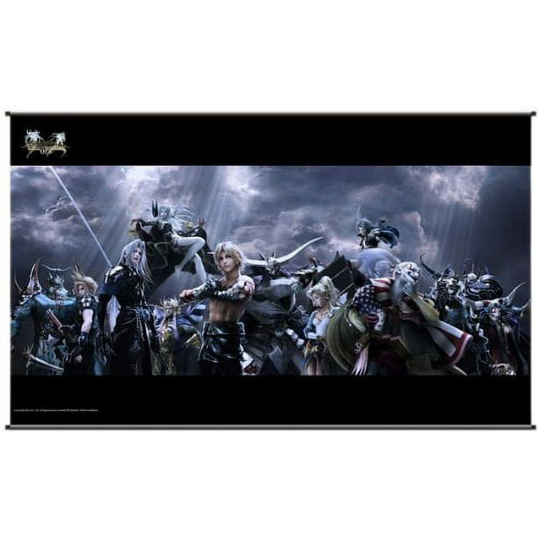FF DISSIDIA 012 ウォールスクロール カオス コスモス Wall Scroll - Final Fantasy - Dissidia 012 Chaos - Walmart.com