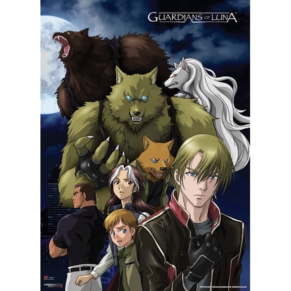 Wall Scroll - Guardians of Luna - New Fabric Poster Licensed ge5811