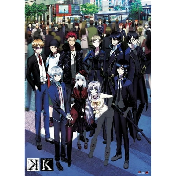 Wall Scroll - K Project - New Group Anime Art Licensed ge60173