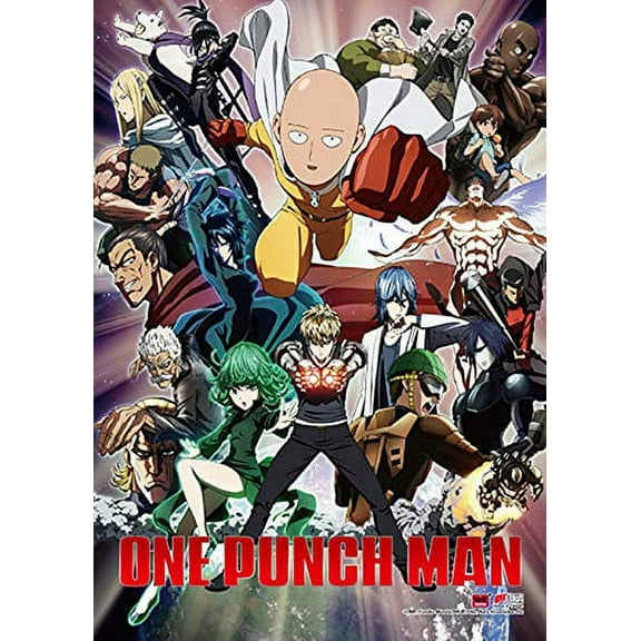 Wall Scroll - One-Punch Man - Characters Wall Art Licensed ge86676
