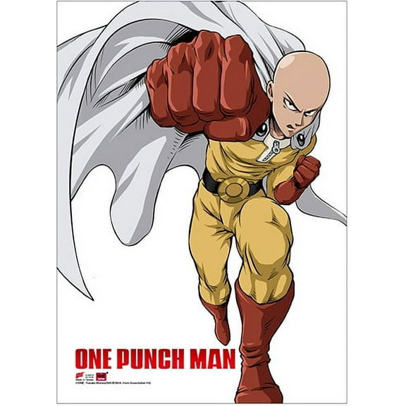Wall Scroll - One-Punch Man - Saitama 2 Wall Art Licensed ge86678