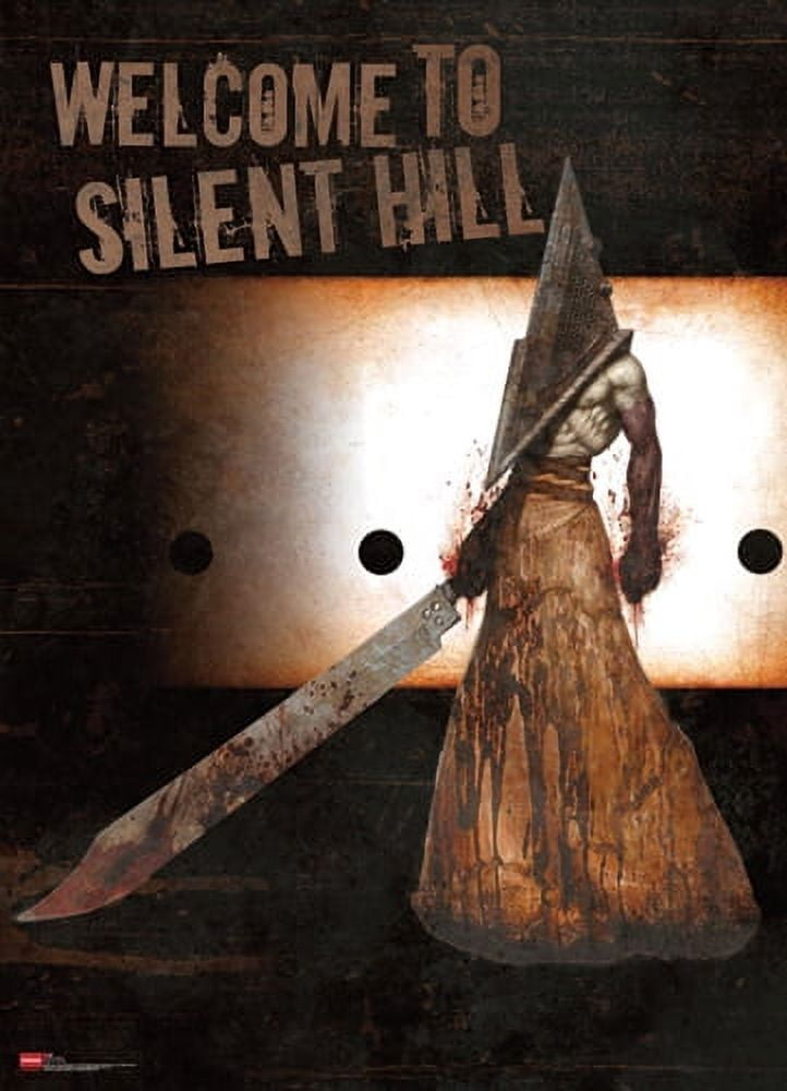 Quadro Decorativo Pyramid Head Silent Hill Playstation 30x42