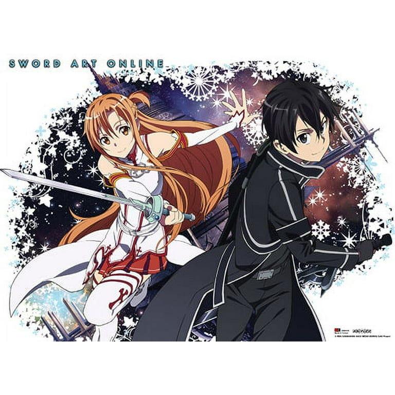 Sword Art Online - Kirito & Asuna Wall Scroll