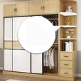 thumbnail image 1 of Wall Shelf, Floating Shelf, Wall Mounted Corner Shelf with Simple Design, 22x22cm Wooden Display Stand for Bedroom Bathroom Living Room Kitchen Storage & Organization, Home Decor Shelving, 1 of 6
