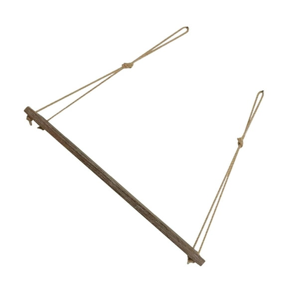 Wall Shelf Hanging Rope Plant Shelves Decor Stand Wall-mounted Children Bookshelf