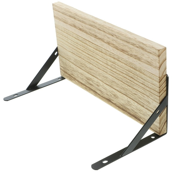 Wall Shelf Storage+shelves Kitchen Stand Floating For Decor Holder Tripod Office Wood Metal