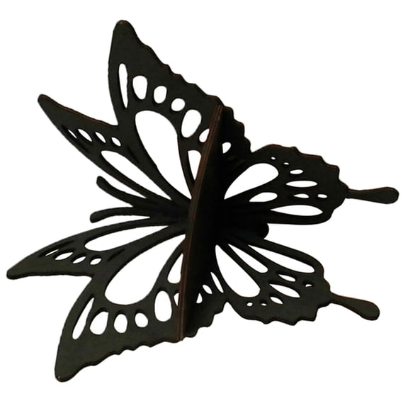 Wall Shelf with Large Capacity Effective Wood Storage Rack Butterfly Makeup Rack Jewelry and Small Item Organizers
