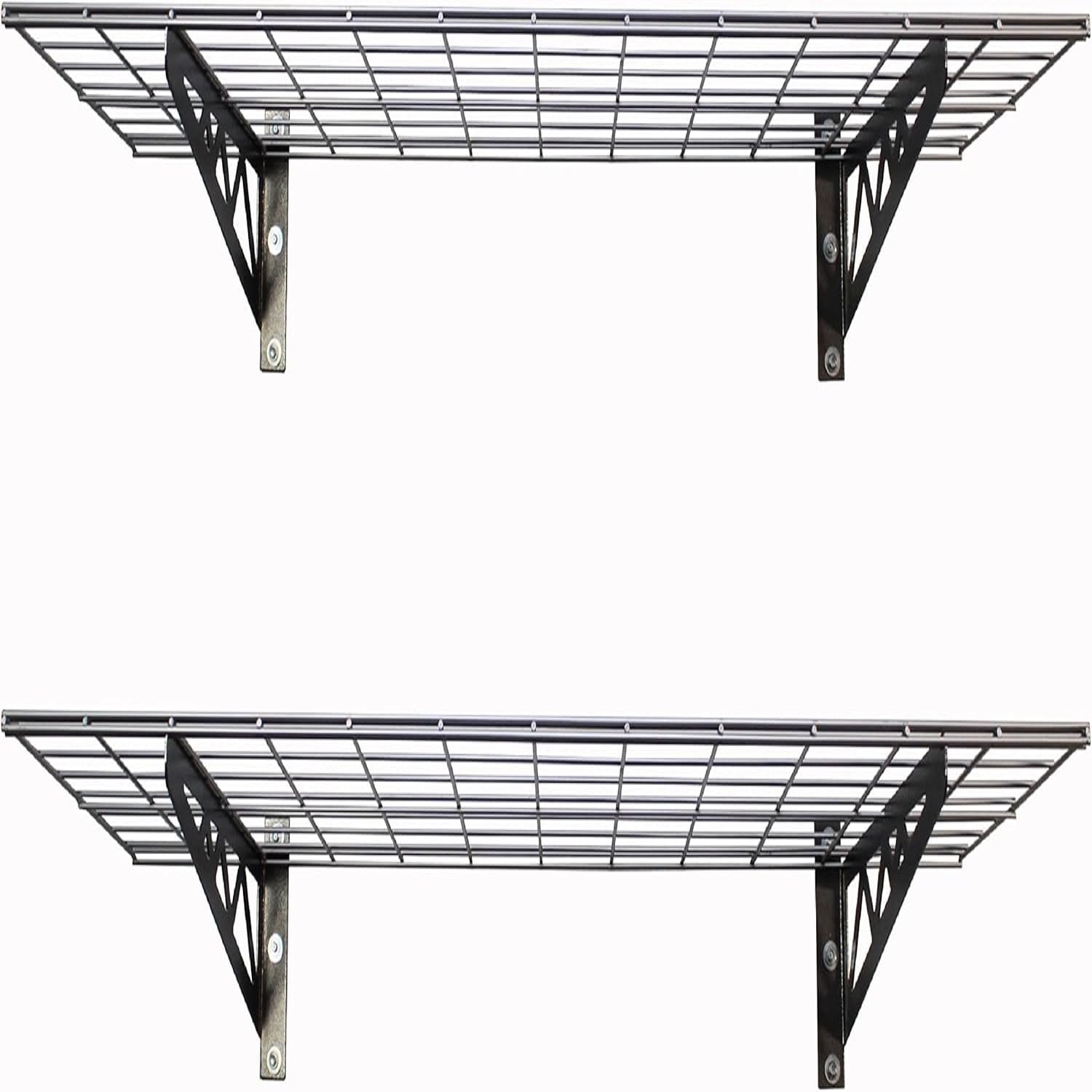 Wall Shelves 2 Pk 18"x36" Wall Mountable Shelving Unit for Storage