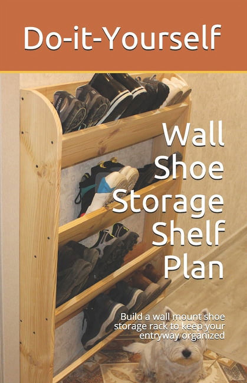 Shoe Rack Plan/shoe Tower Plan/shoe Shelf Plan/shoe Organizer Plan