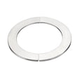 thumbnail image 1 of Wall Split Flange 201 Stainless Steel Round Escutcheon Plate for 125mm Diameter Pipe, 1 of 5