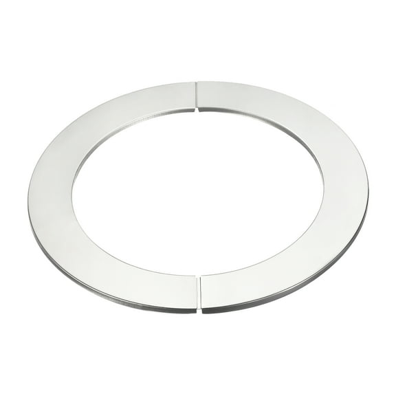 Wall Split Flange 201 Stainless Steel Round Escutcheon Plate for 161mm Diameter Pipe