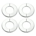 thumbnail image 1 of Wall Split Flange, 304 Stainless Steel Round Escutcheon Plate for 32mm Diameter Pipe, 4 Pack, 1 of 5