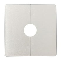 Wall Split Flange Square Escutcheon Plate Water Pipe Wall Covers Reserved Drill Hole Panel Decor for Wires Faucets Pipes