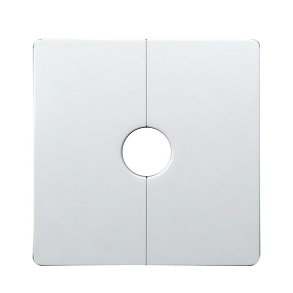 Wall Split Flange Square Escutcheon Plate Water Pipe Wall Covers Reserved Drill Hole Panel Decor for Wires Faucets Pipes