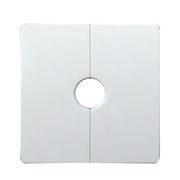 Wall Split Flange Square Escutcheon Plate for Home, Office, Shopping Mall