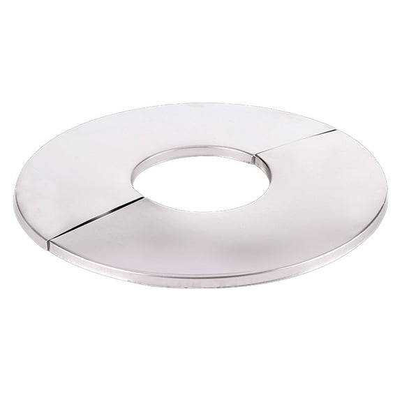 Wall Split Flange Stainless Steel Round Escutcheon Plate Water Pipe Wall Covers fit for Kitchen Faucets Sinks Toilets