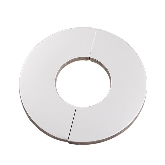 Wall Split Flange Stainless Steel Round Escutcheon Plate Water Pipe Wall Covers fit for Kitchen Faucets Sinks Toilets
