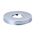 thumbnail image 1 of Wall Split Flange Stainless Steel Round Escutcheon Plate Water Pipe Wall Covers, 1 of 19