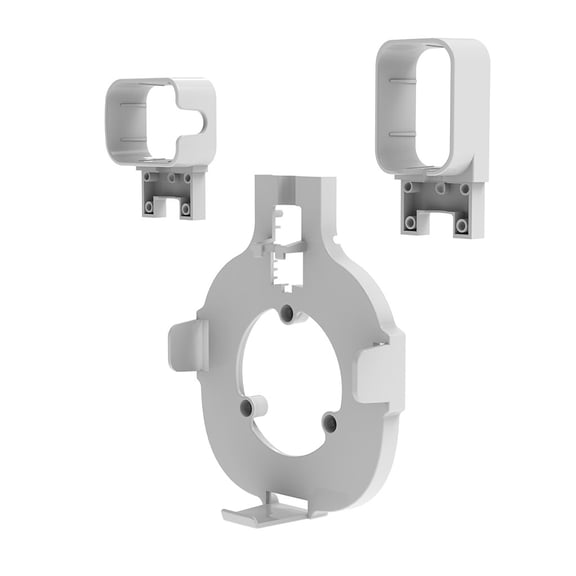 Wall Stand Brackets Plastic Materials with Open Ventilation for Pro6e/Pro6 Mesh WiFi System Space Savers