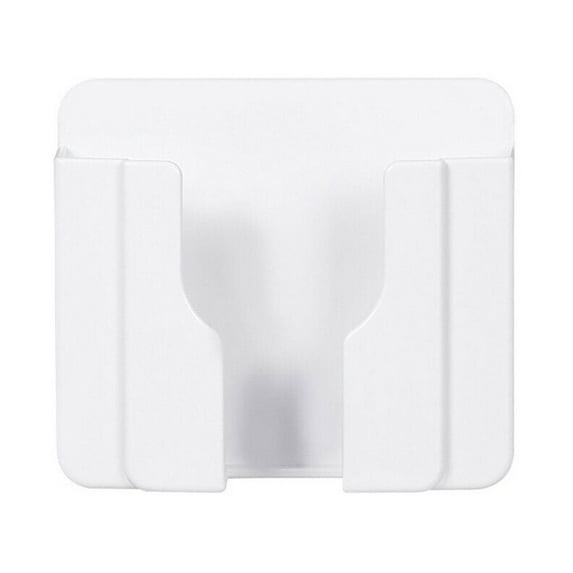 Wall Stand Mount Remote Control Mobile Phone Charger Socket Pocket Storage Box