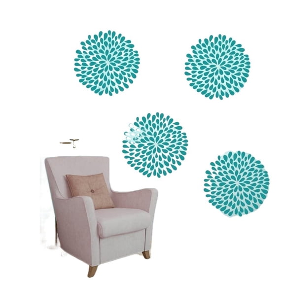 Wall Sticker Beautiful Flower Wall Mural Home Art Decor