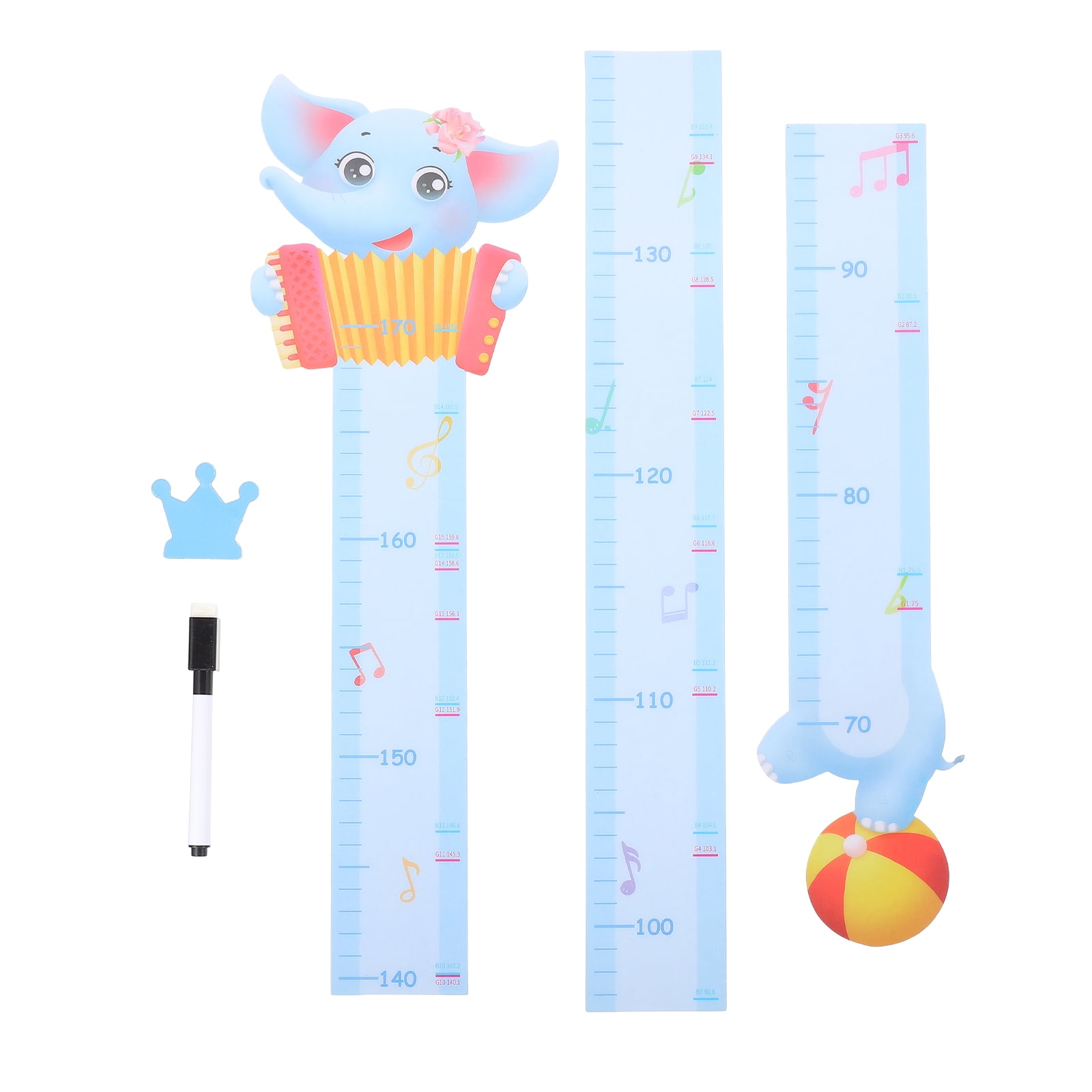 Wall Sticker Decor Selfadhesive Height Chart Child Animal Children's