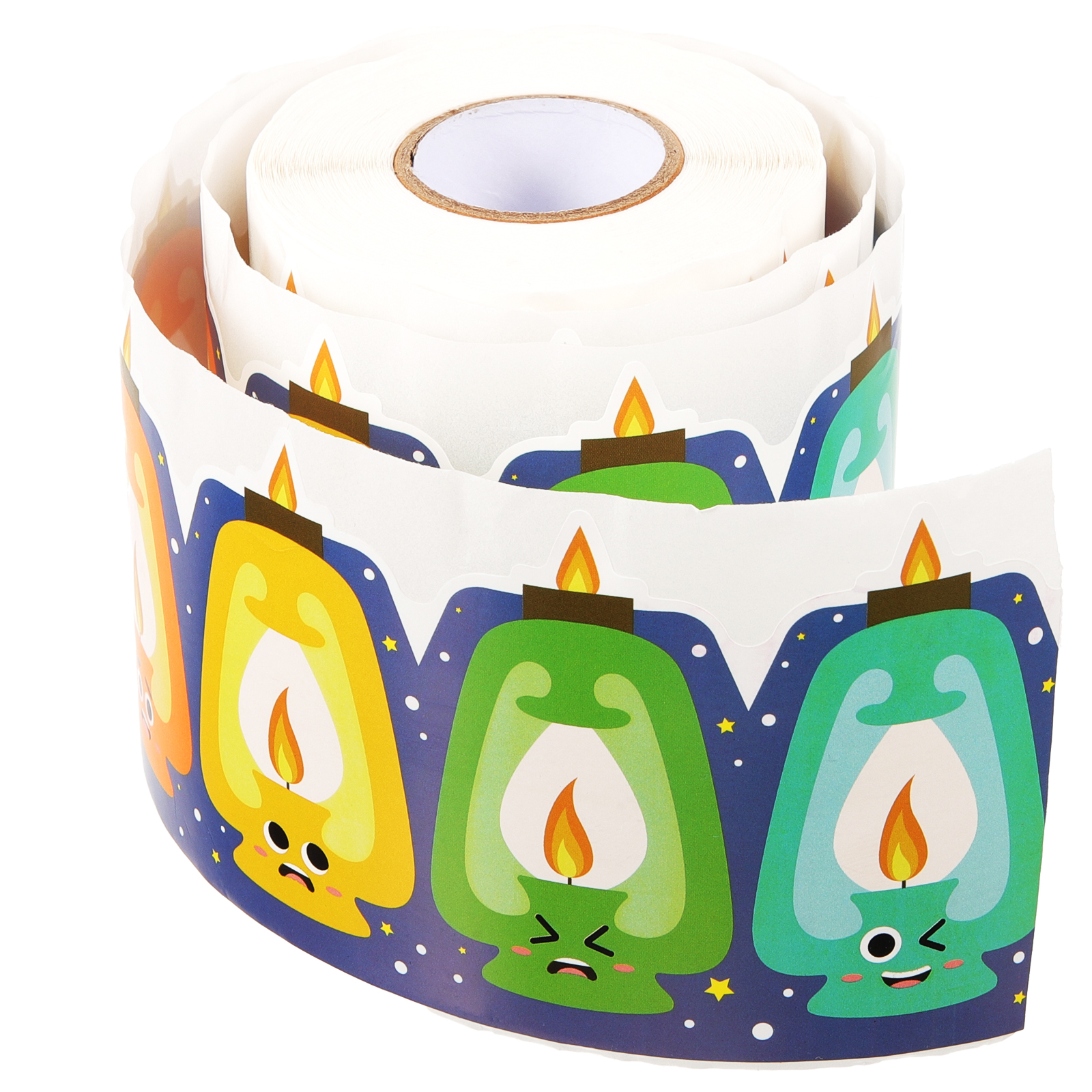 Wall Sticker Decor Waterproof Adhesive Easytoremove Kerosene Lamp