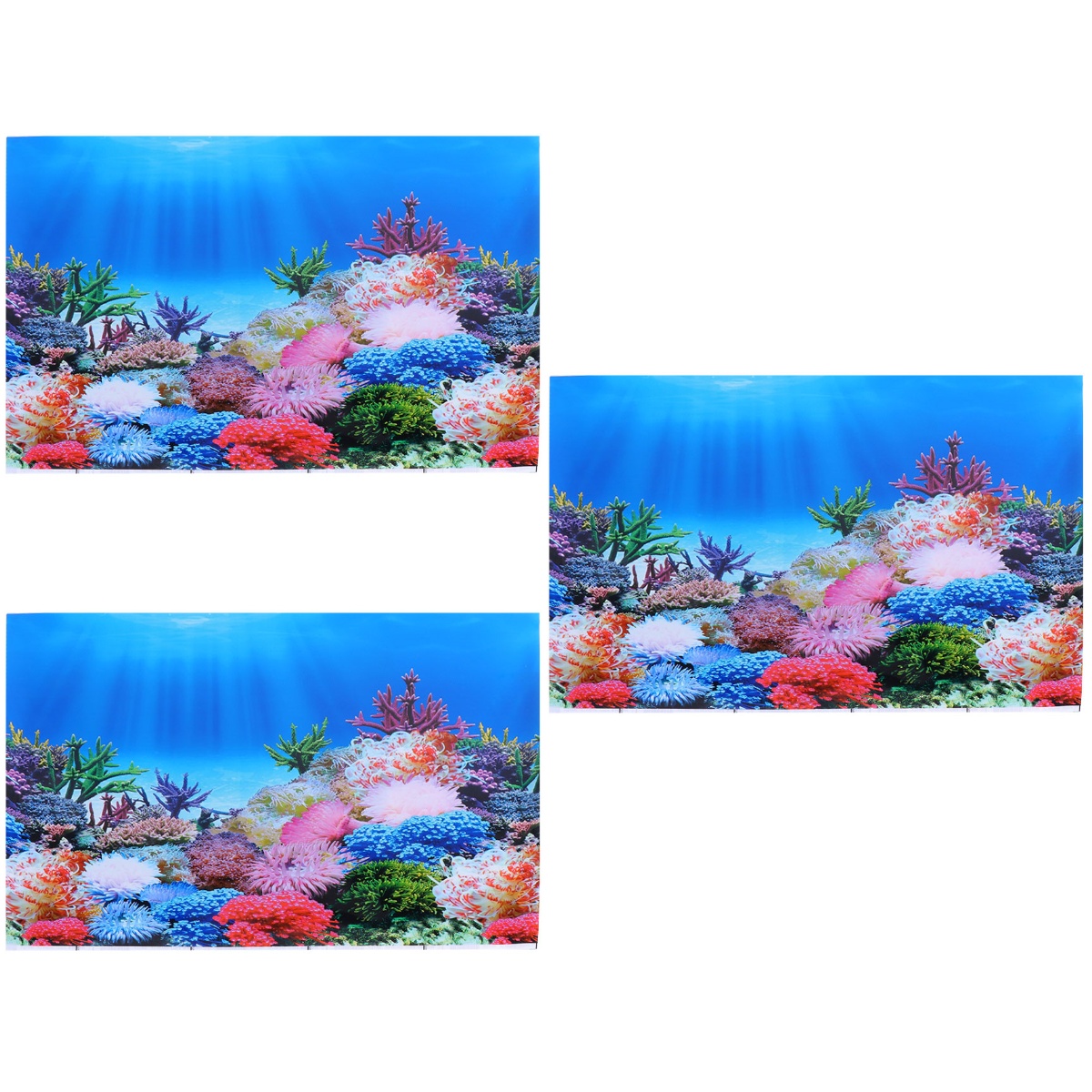 Wall Sticker Paper Background Adhesive Decal Sea Wallpaper Aquarium