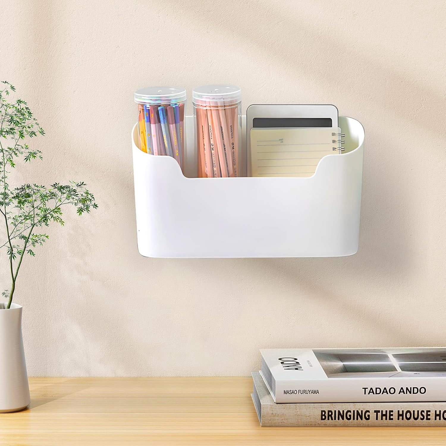 Wall Sticker Storage Box, Kitchen Door Storage Box, Rganizer Adhesive ...
