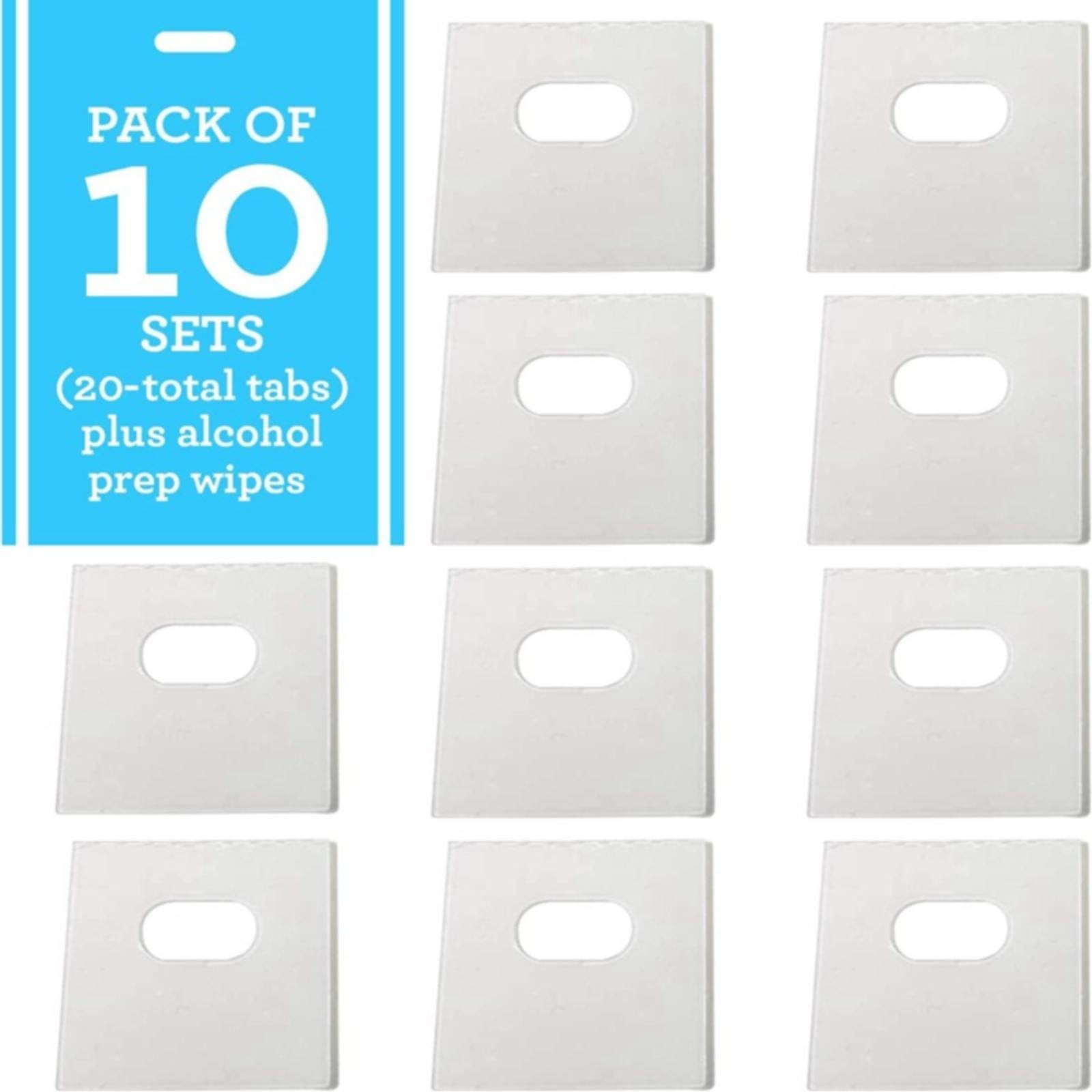 Wall Sticker Tab Wall Stickers,(10 Set/20 Pieces) Vertical Blind Tabs Vertical Blinds ...