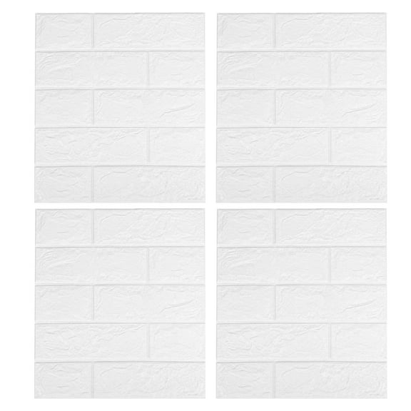 Wall Stickers/ 3d Stereoscopic Wall Sticker Adhesive Wallpaper XPE 35*38.5 Small Size Decorative Adhesive Brick Pattern Wall Sticker