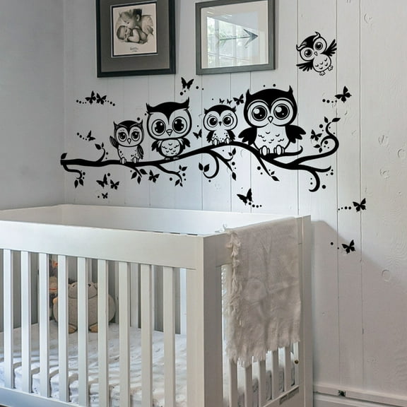 Wall Stickers for Bedroom Living Room, Self-Adhesive Home Decor, Kids Room Nursery Kindergarten Decals, Peel and Stick Wall Art, Easy to Apply, Creative DIY Wall Mural