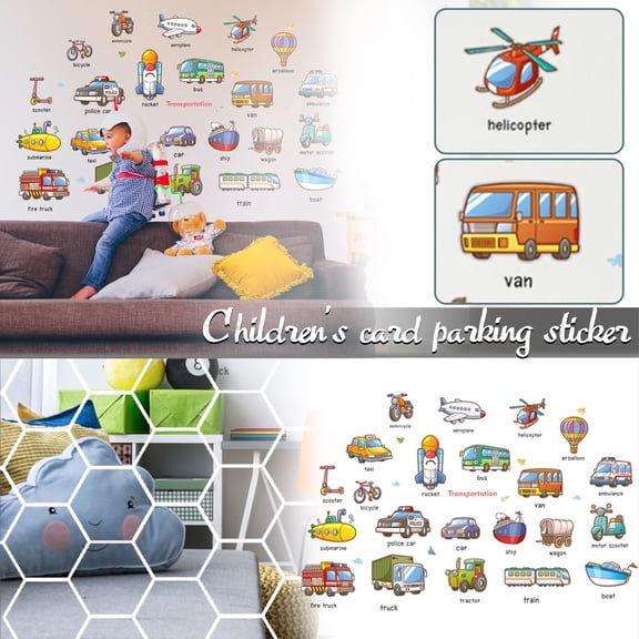 Wall Stickers Education Kindergarten Kids Nursery Learning Alphabets Stickers Wall Wall Decals Home Decor, Home Wall Stickers