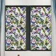 thumbnail image 1 of Wall Stickers Rainbow Floral Static Cling Window Film Removable Decal for Glass Doors Botanical Designs Privacy Enhancement Home, 1 of 4