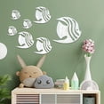 thumbnail image 1 of Wall Stickers Sea Animals Fishes Theme Waterproof Acrylic Mirror Wall Decor Stickers Removable Dog Diy Sticky Mural Stickers Decals For Living Room Kid Baby Bedroom Bathroom,Silver Home Wall Stickers, 1 of 4