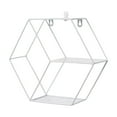 thumbnail image 1 of Wall Storage Rack, Wall Hanging Organizer, Multi-Shelf Space Saver for Living Room, Durable Iron Material, Compact Wall Mount, Home Decor, Functional Storage Solution, 1 of 7