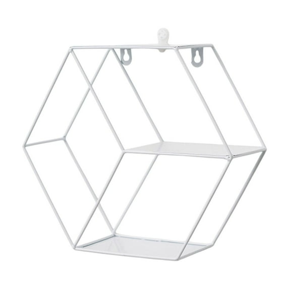 Wall Storage Rack, Wall Hanging Organizer, Multi-Shelf Space Saver for Living Room, Durable Iron Material, Compact Wall Mount, Home Decor, Functional Storage Solution